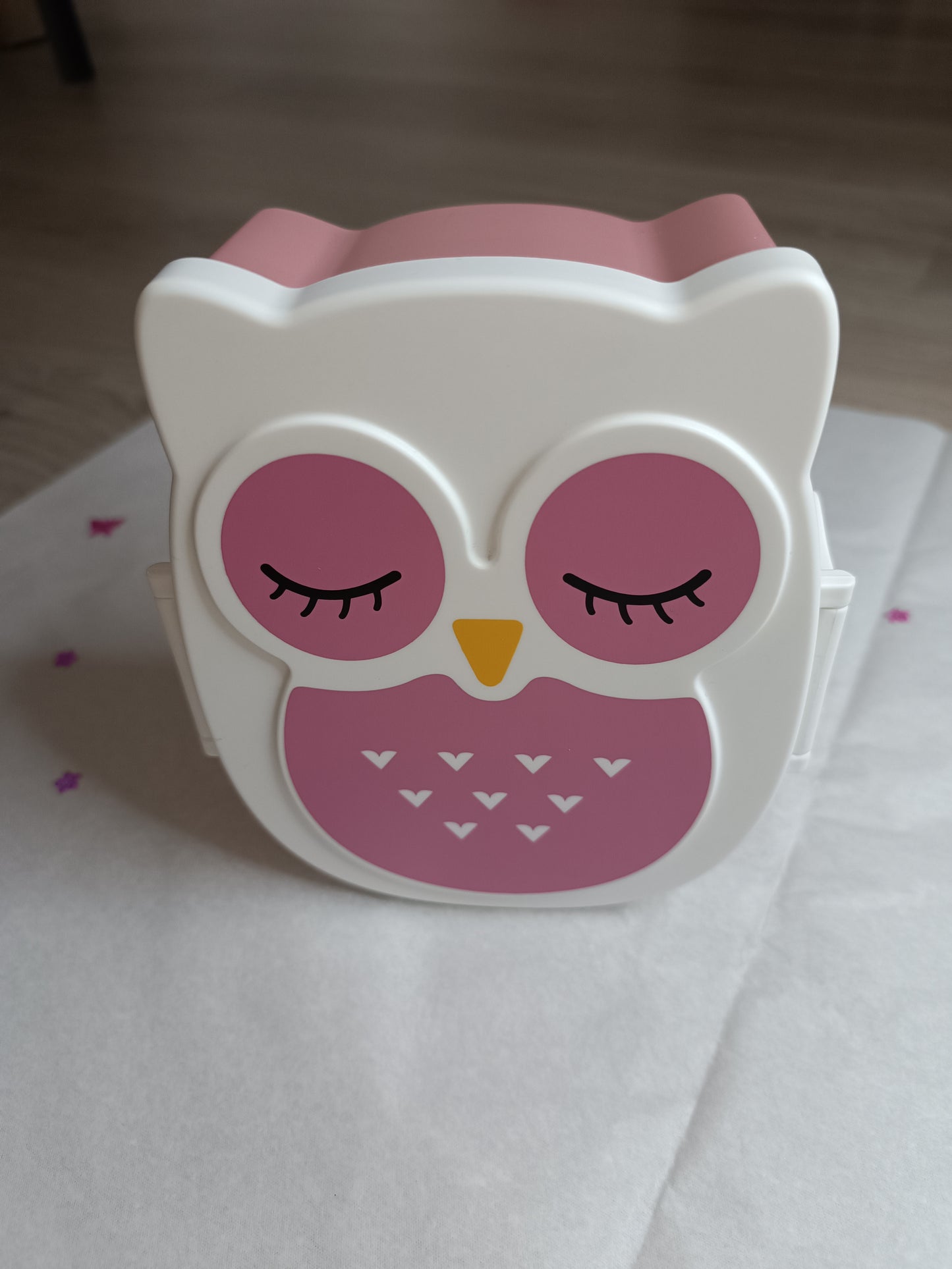 Boîte à goûter "chouette"