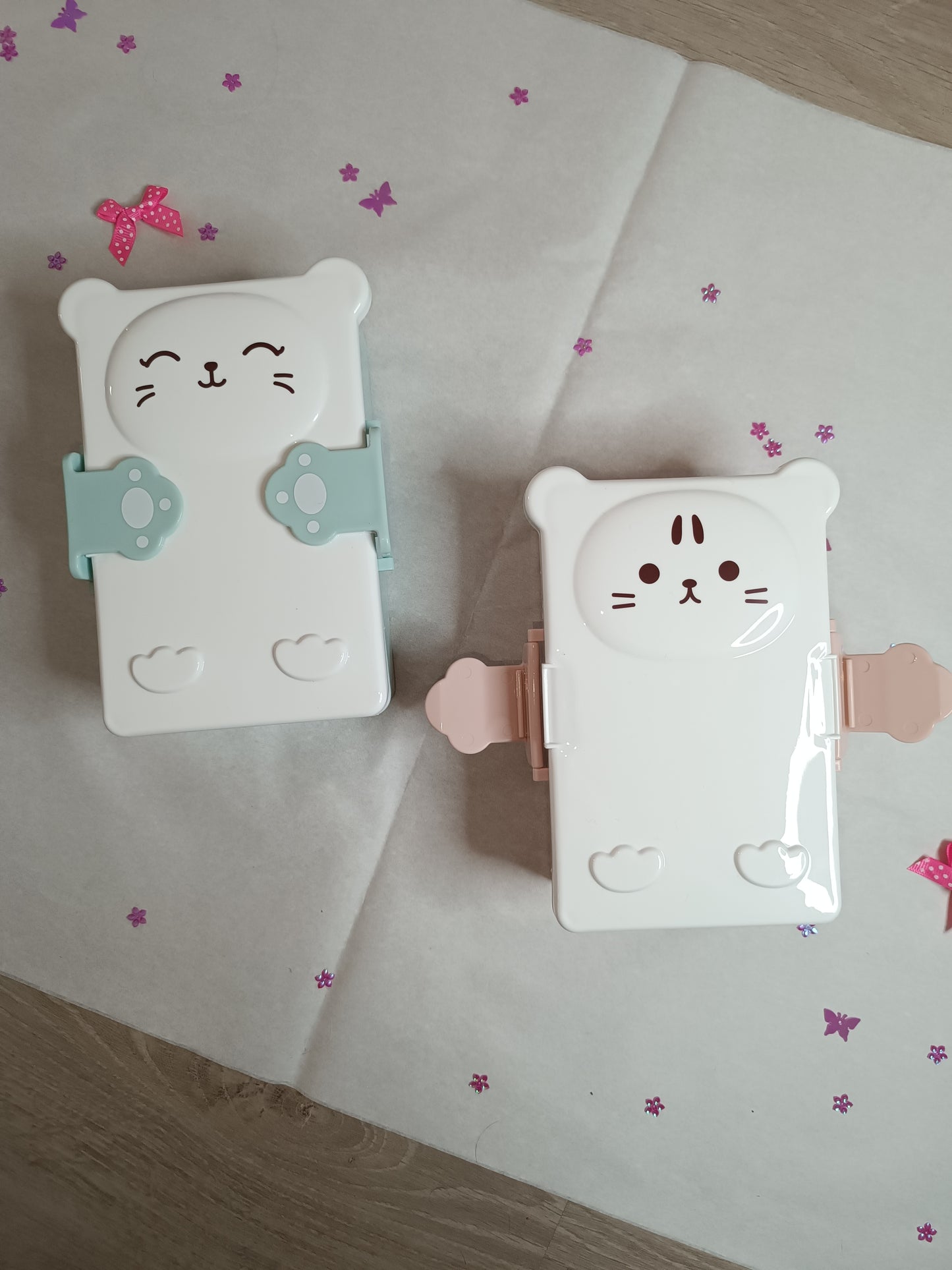 Boite à goûter "Mimi le chat"