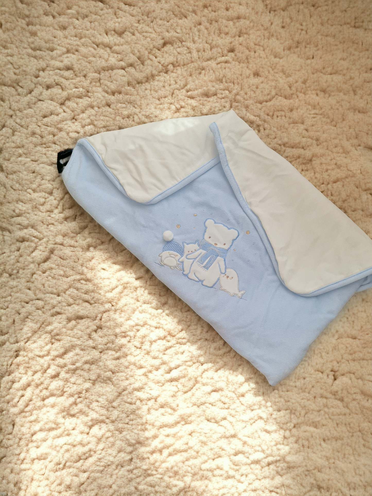 Couverture molletonnée "Snow"