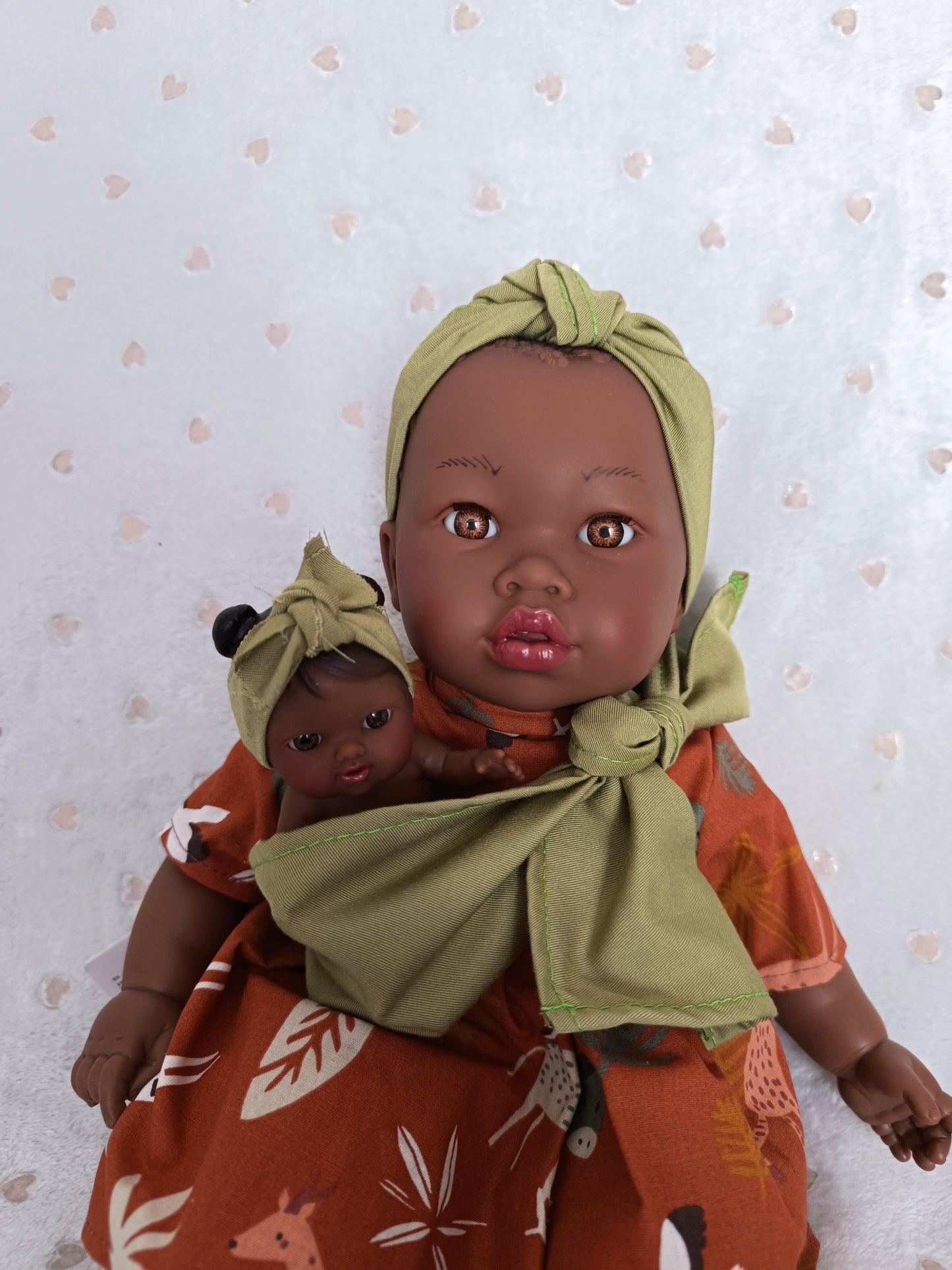 Poupée Alika et son bébé