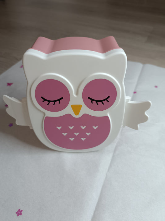 Boîte à goûter "chouette"