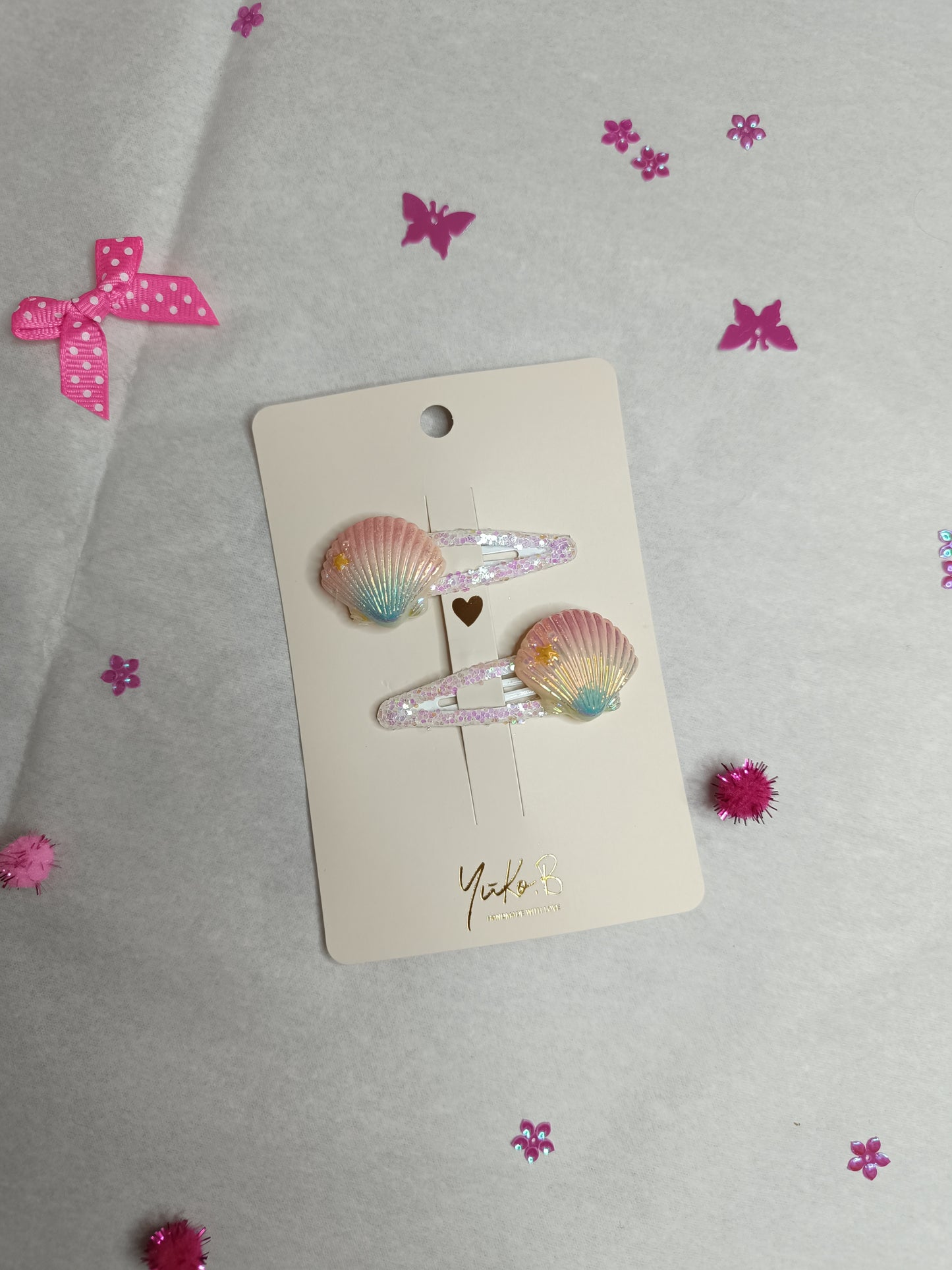 Barrettes "praia"
