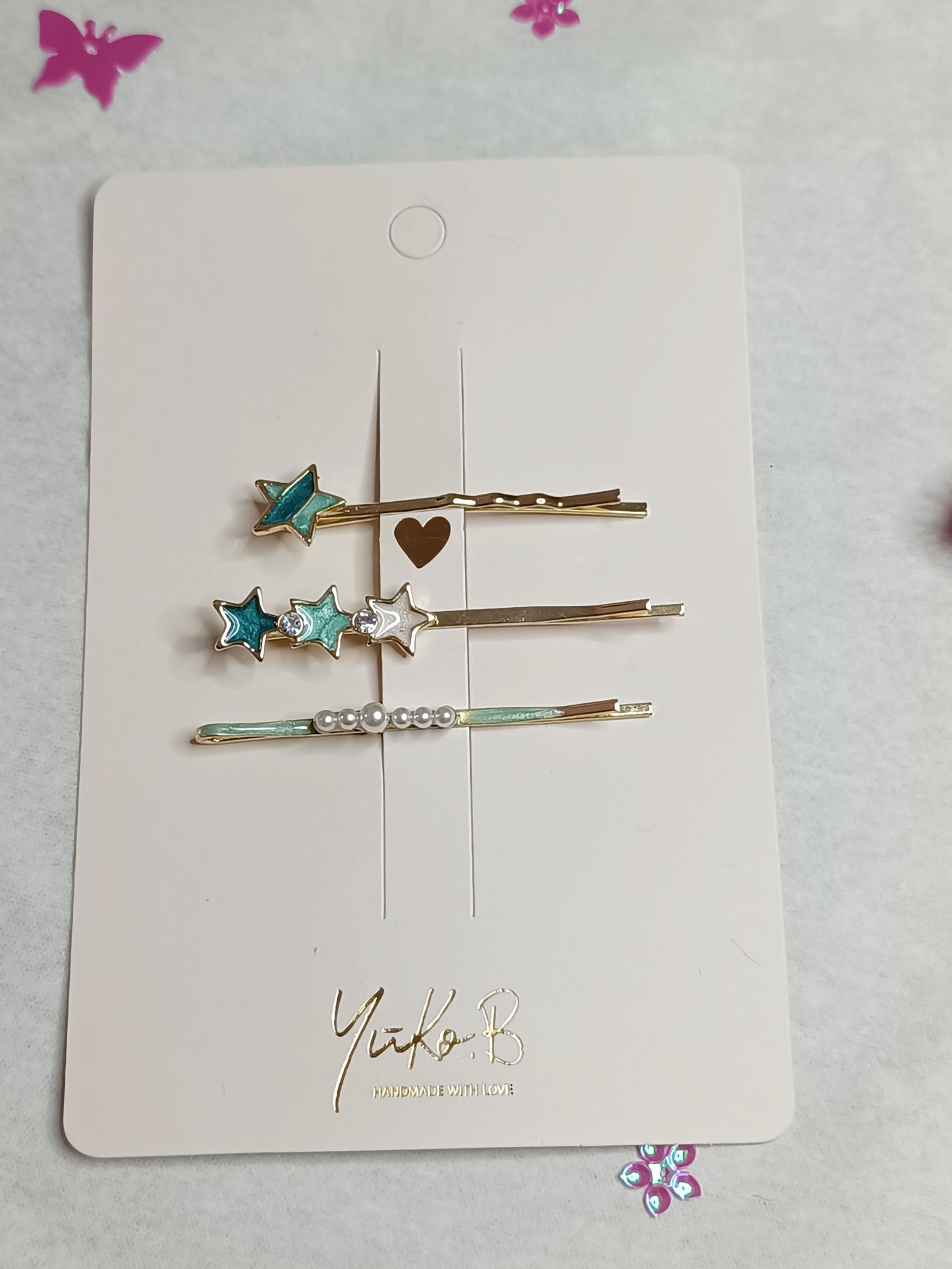 Barrettes " estrelas"