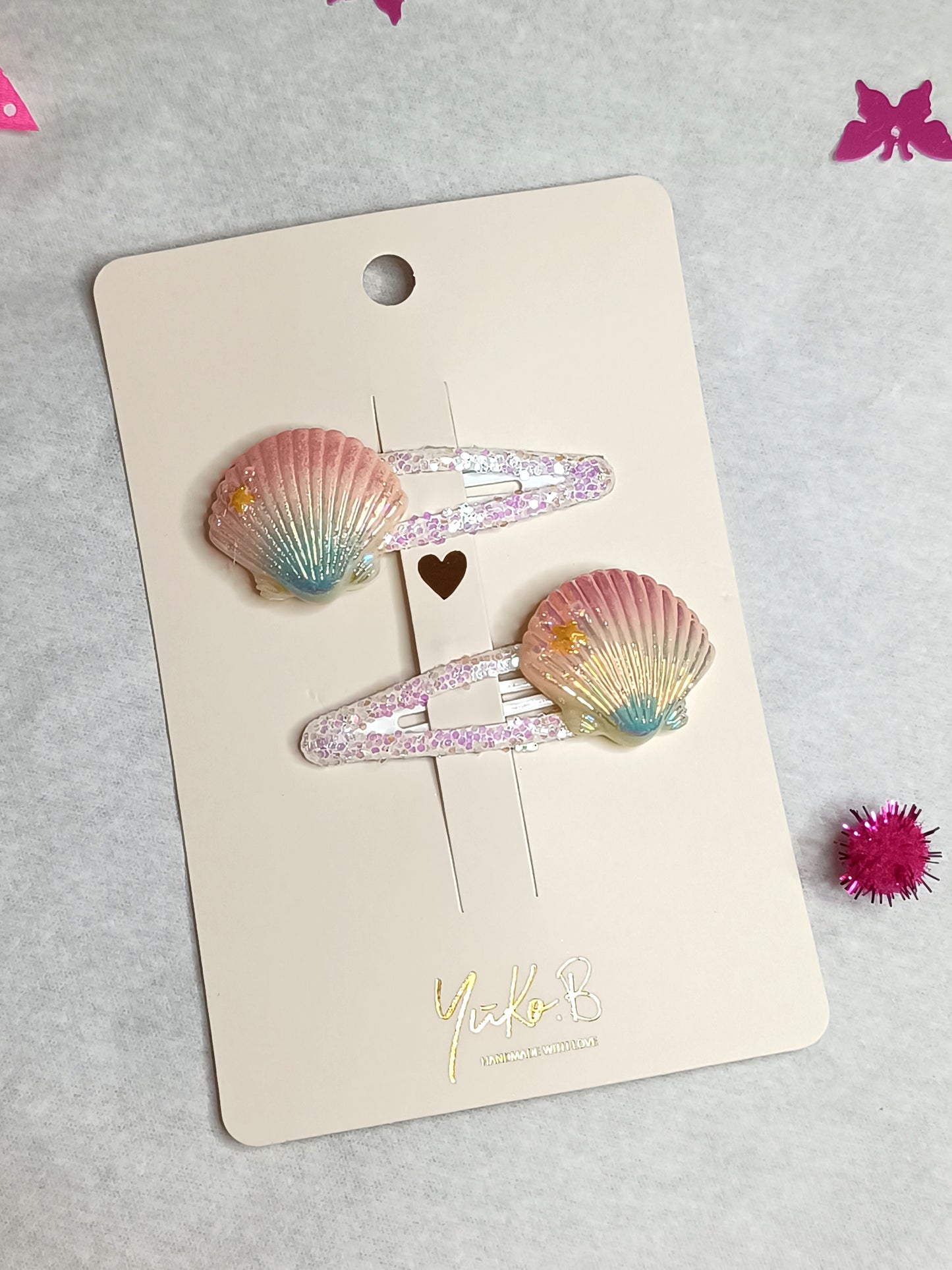 Barrettes "praia"