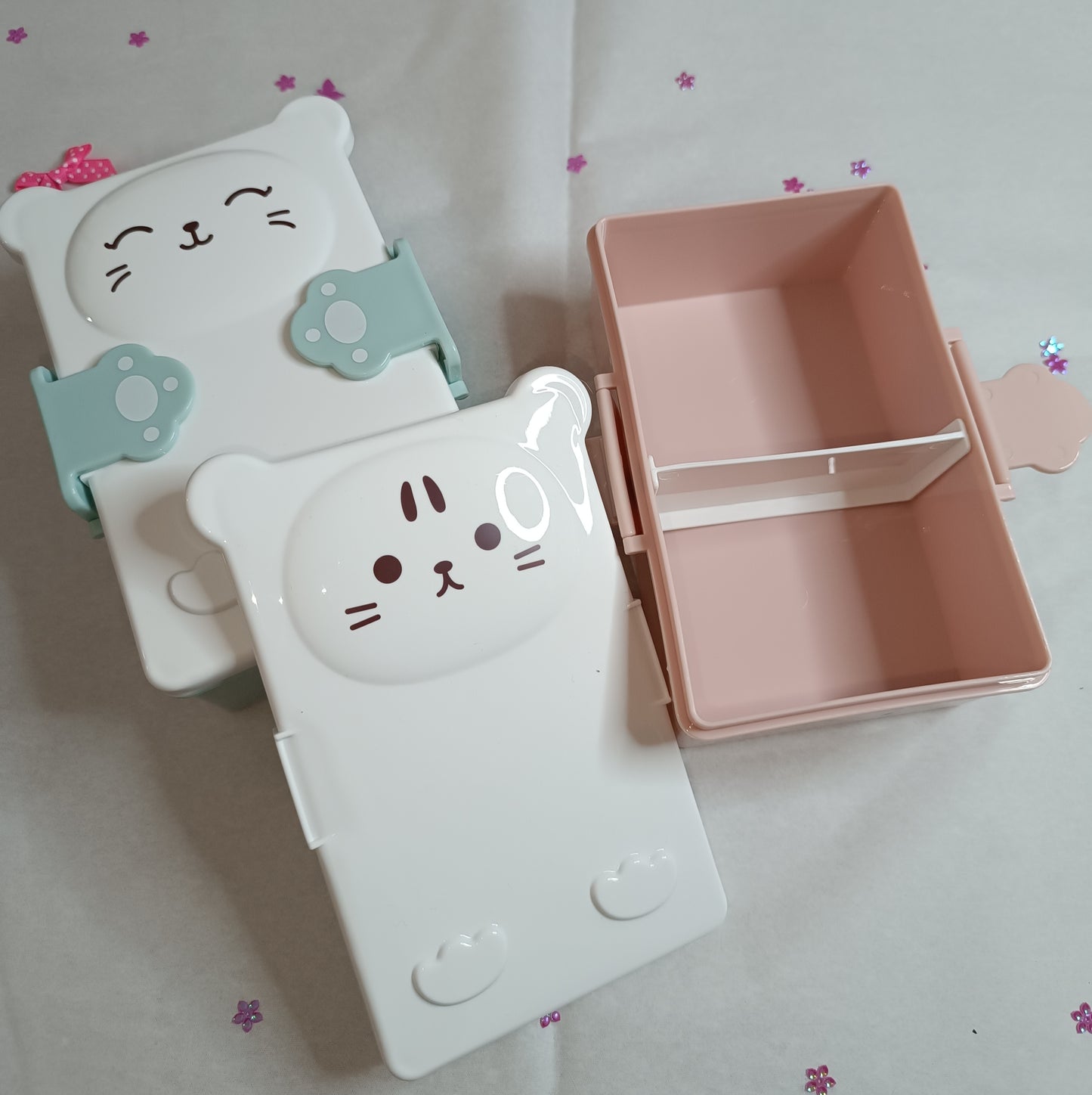 Boite à goûter "Mimi le chat"