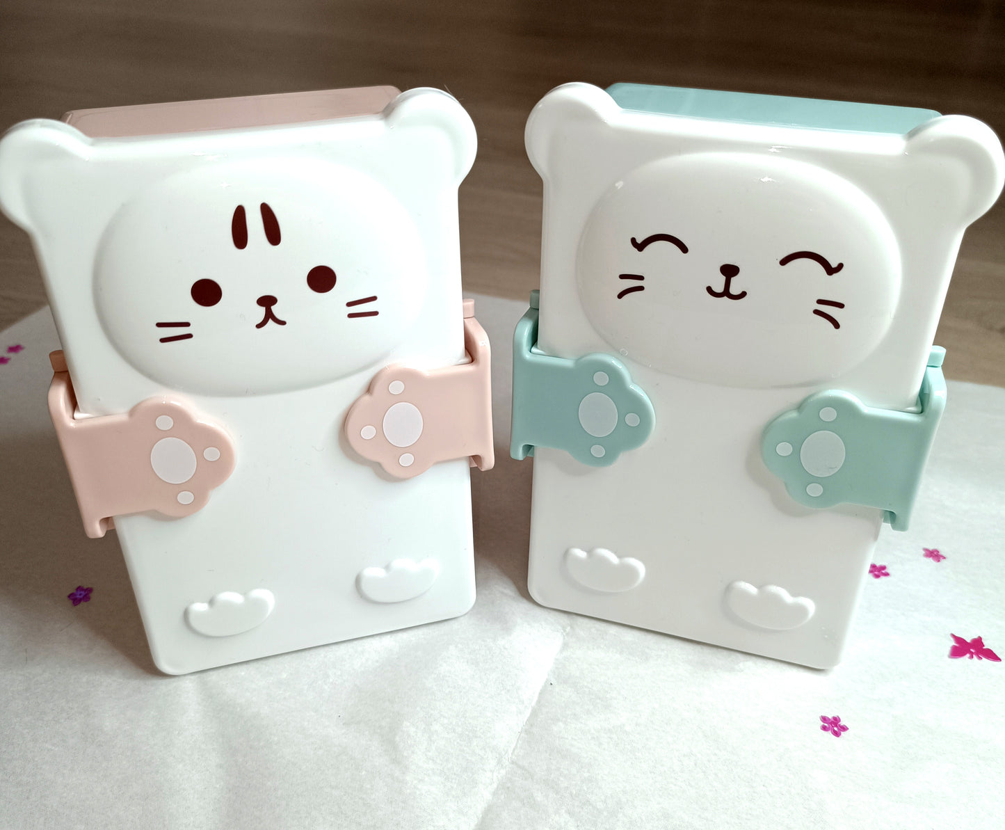 Boite à goûter "Mimi le chat"