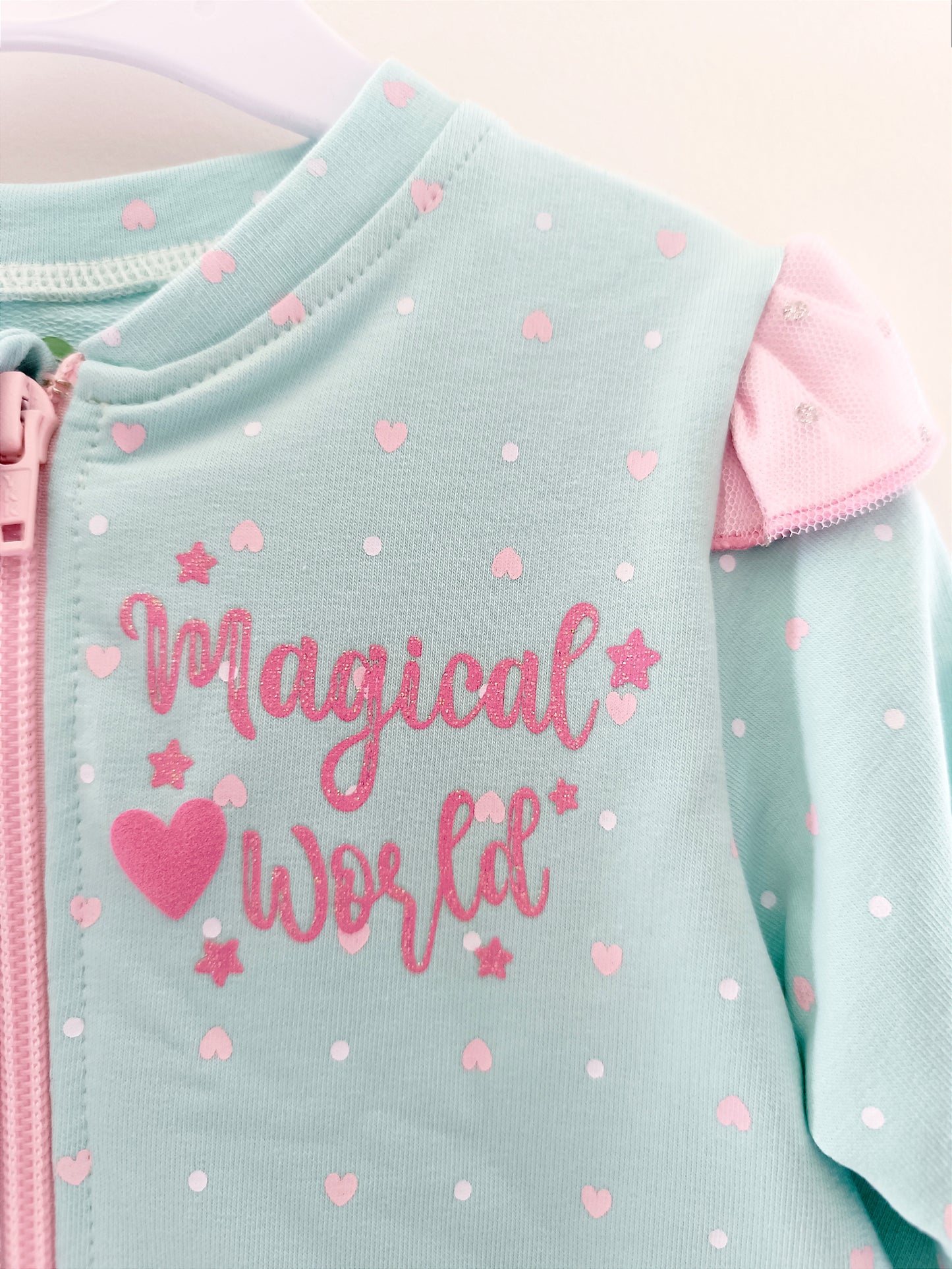 Gilet zip " Licorne"