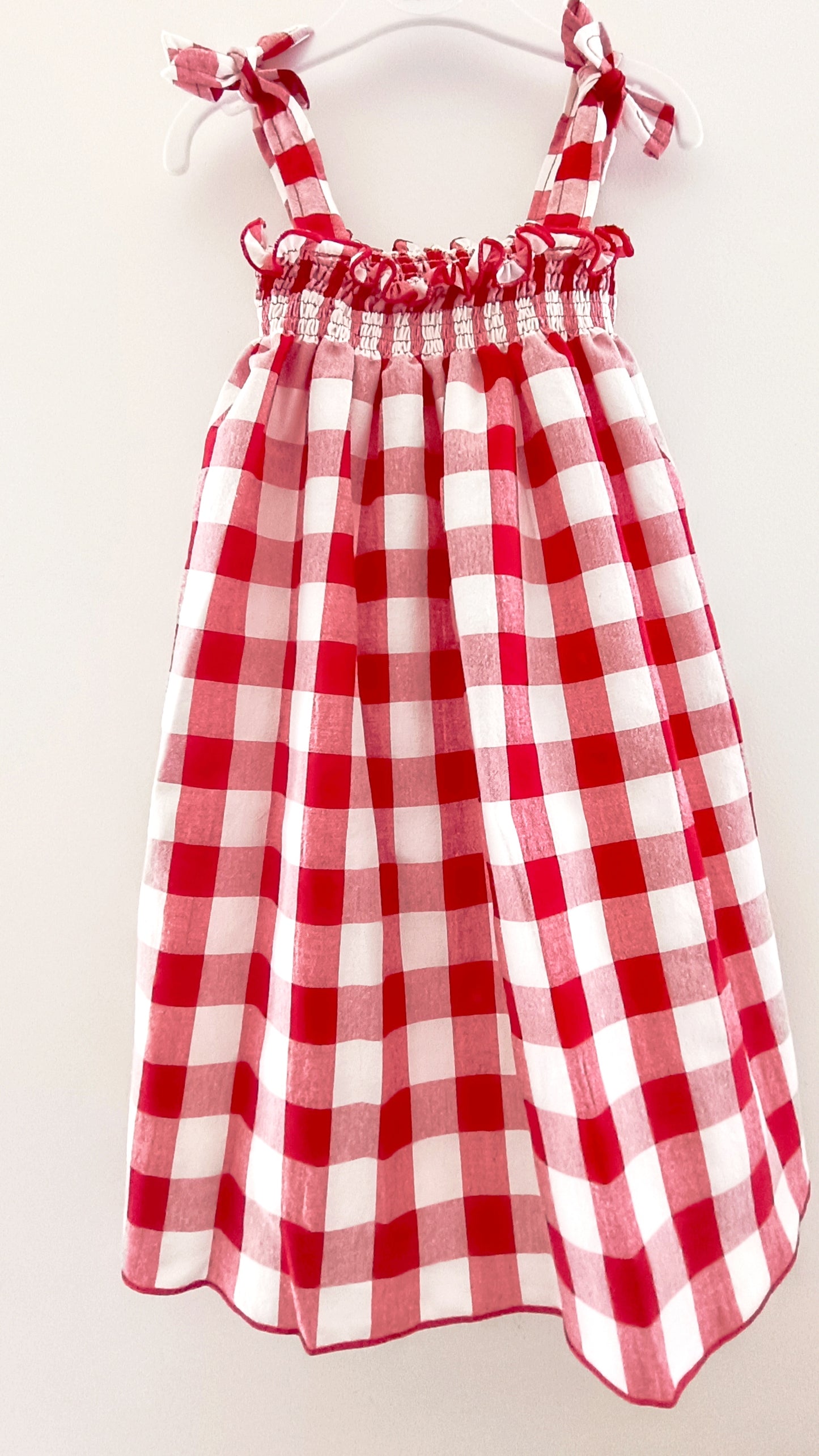 Robe Vichy rouge