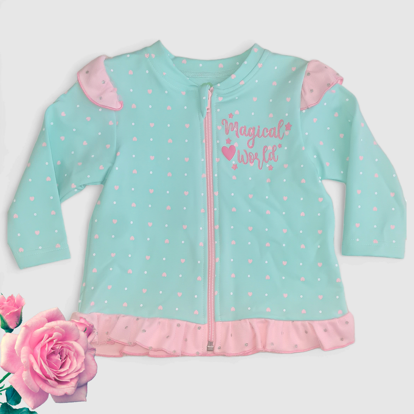 Gilet zip " Licorne"