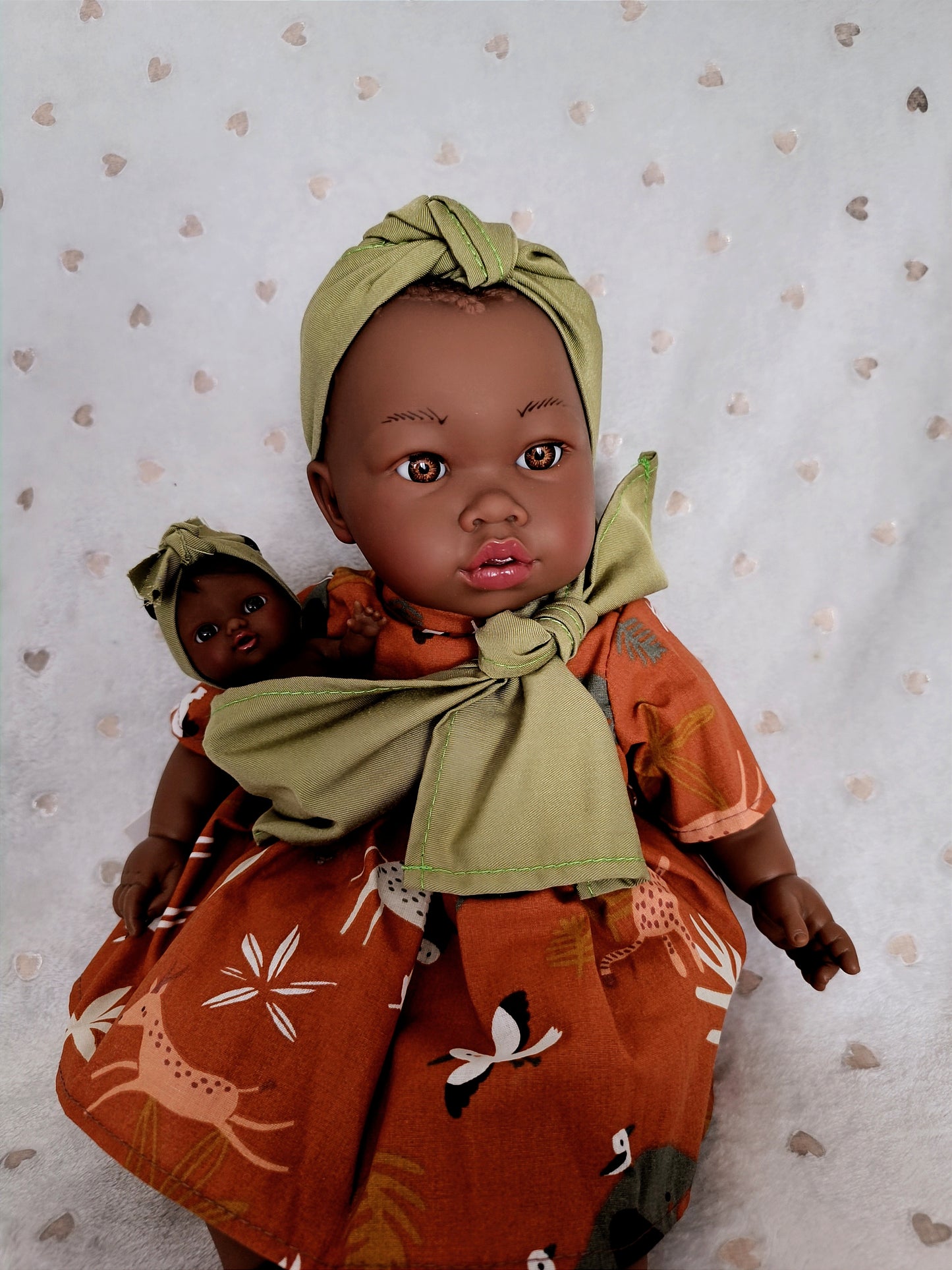 Poupée Alika et son bébé