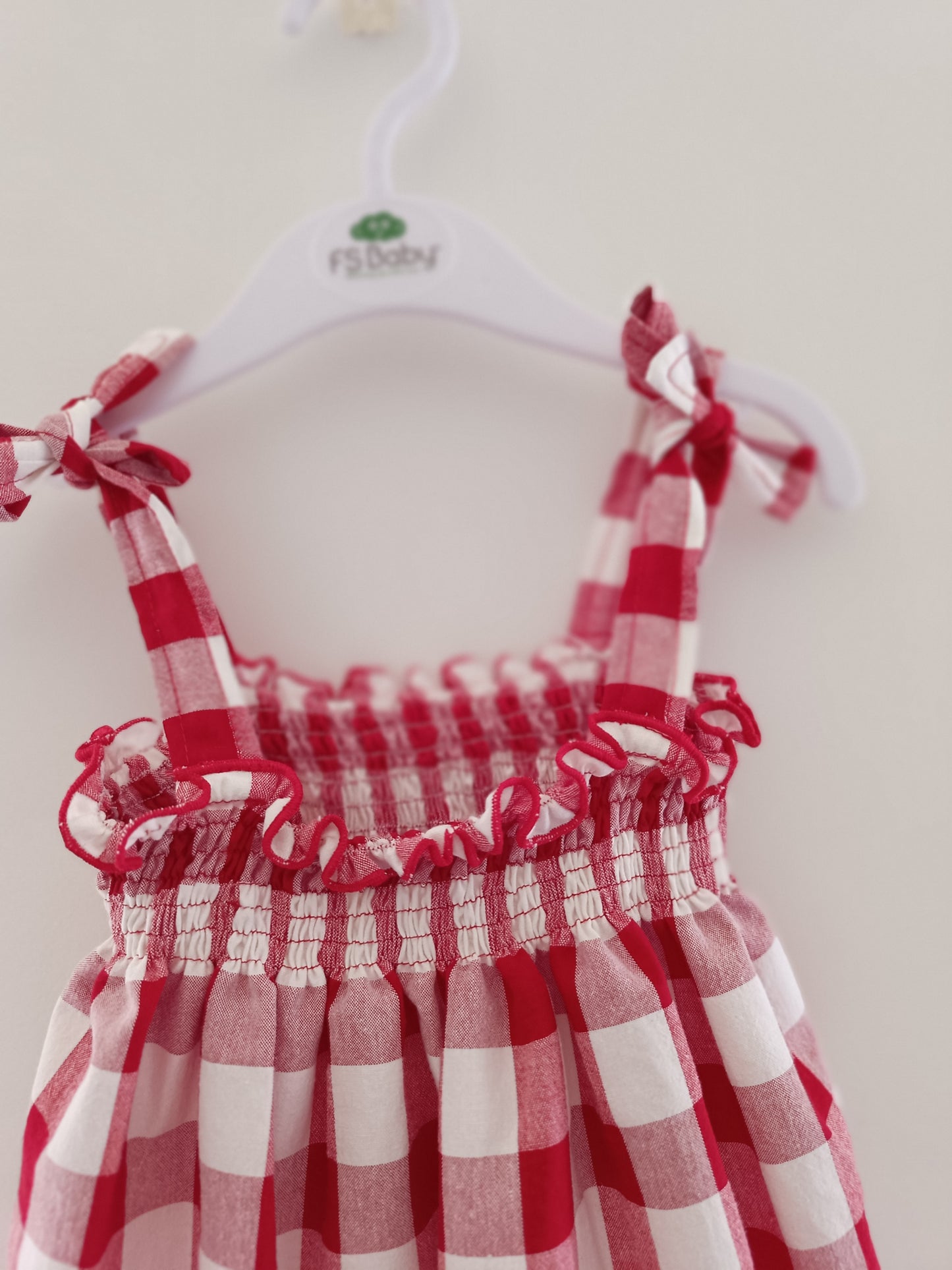 Robe Vichy rouge