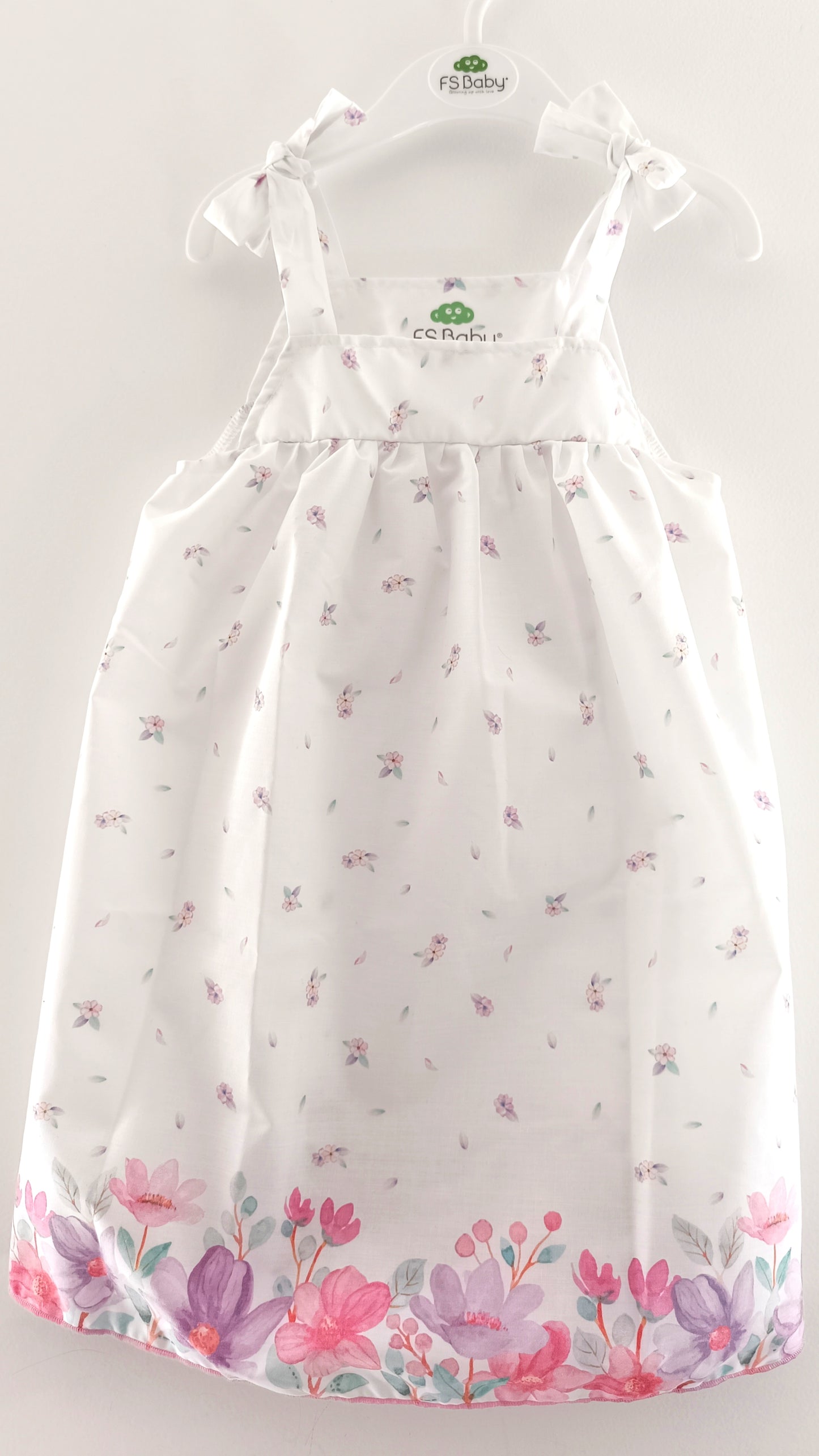 Robe à bretelles "Flora"