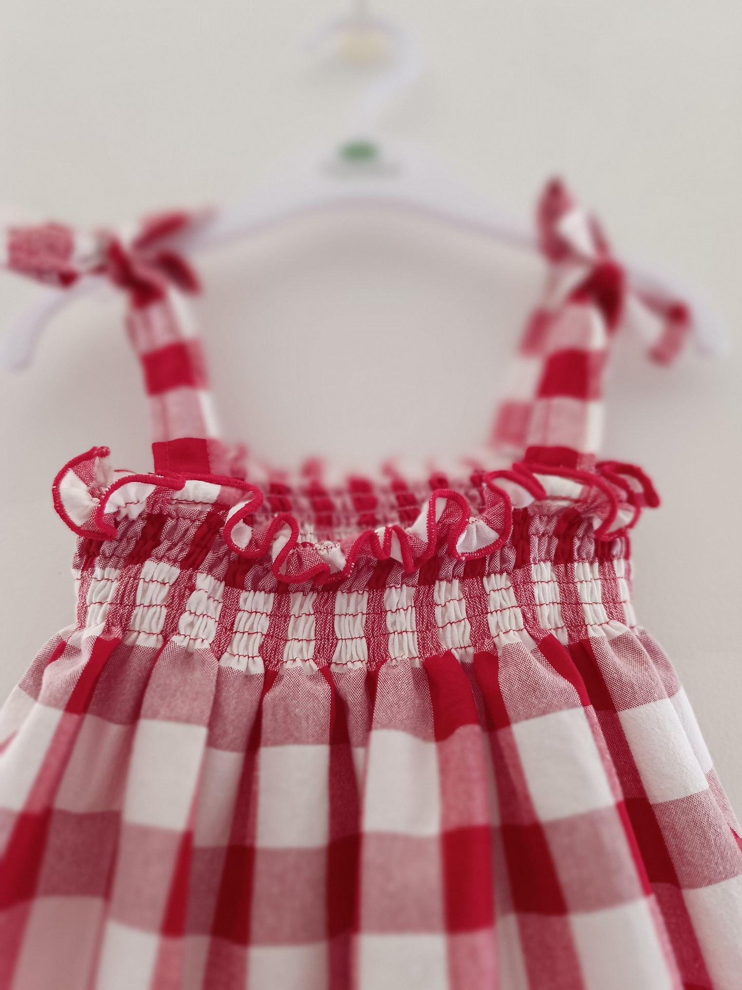 Robe Vichy rouge