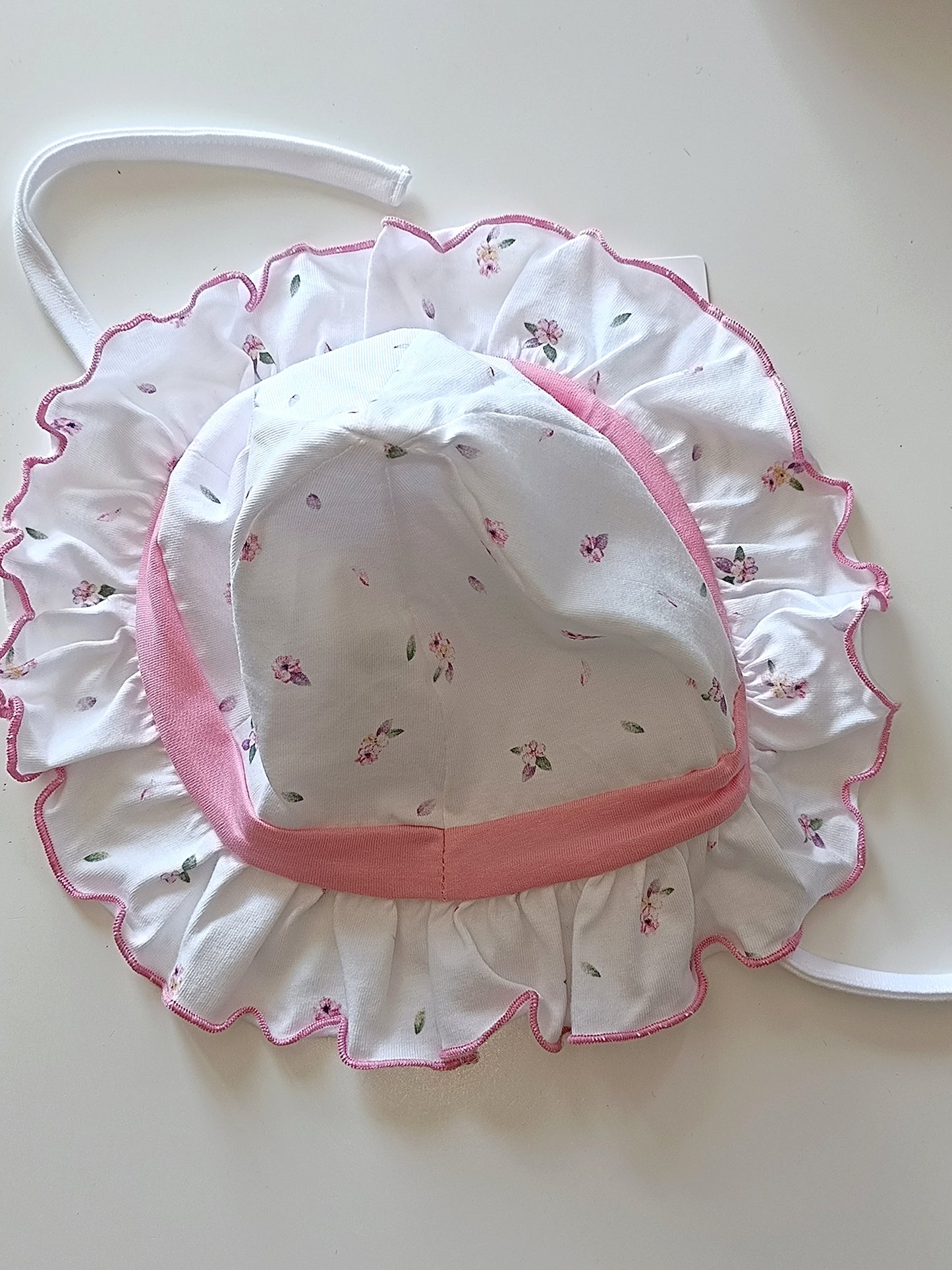 Chapeau Flora 0/6 mois