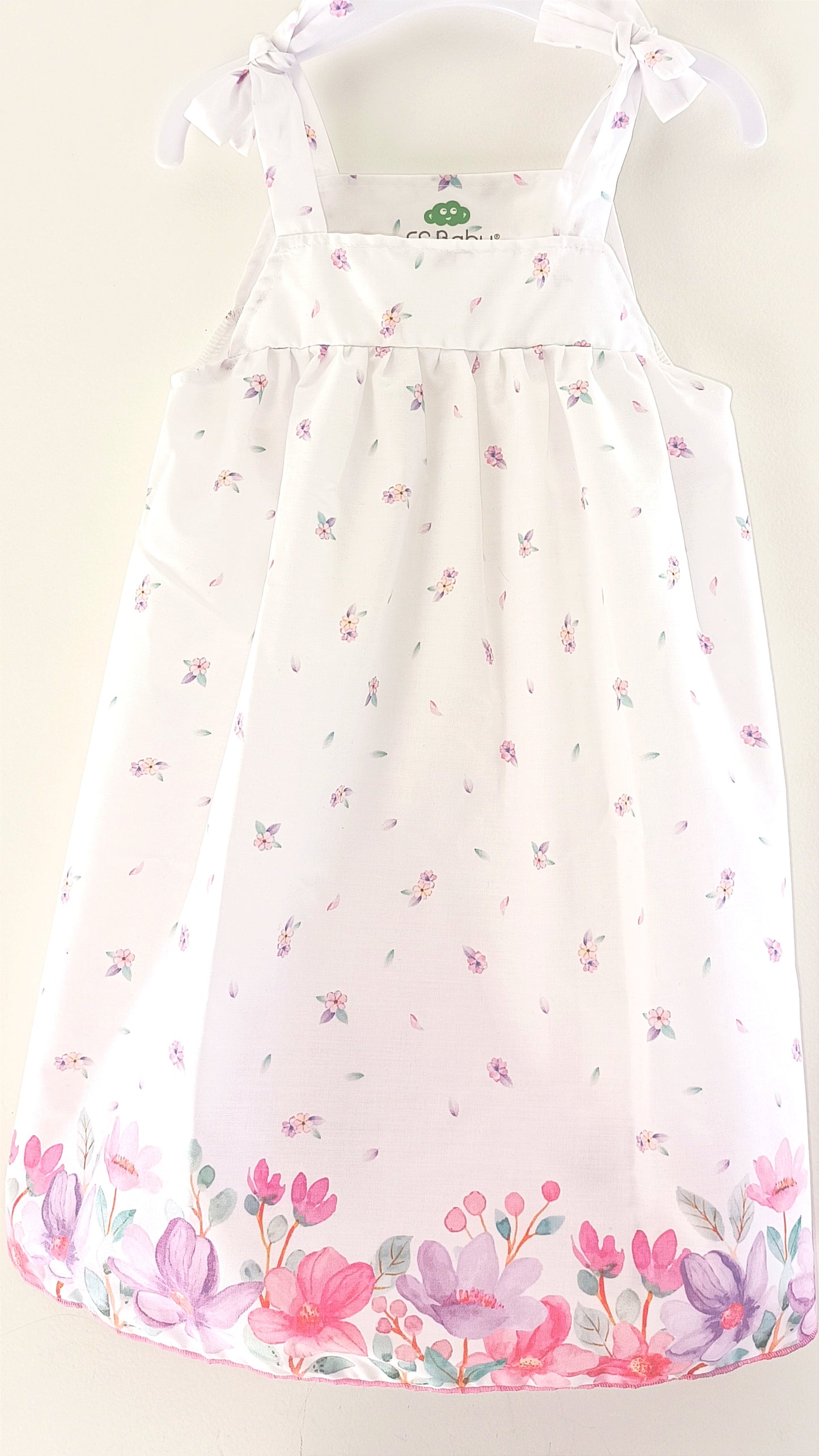 Robe à bretelles "Flora"